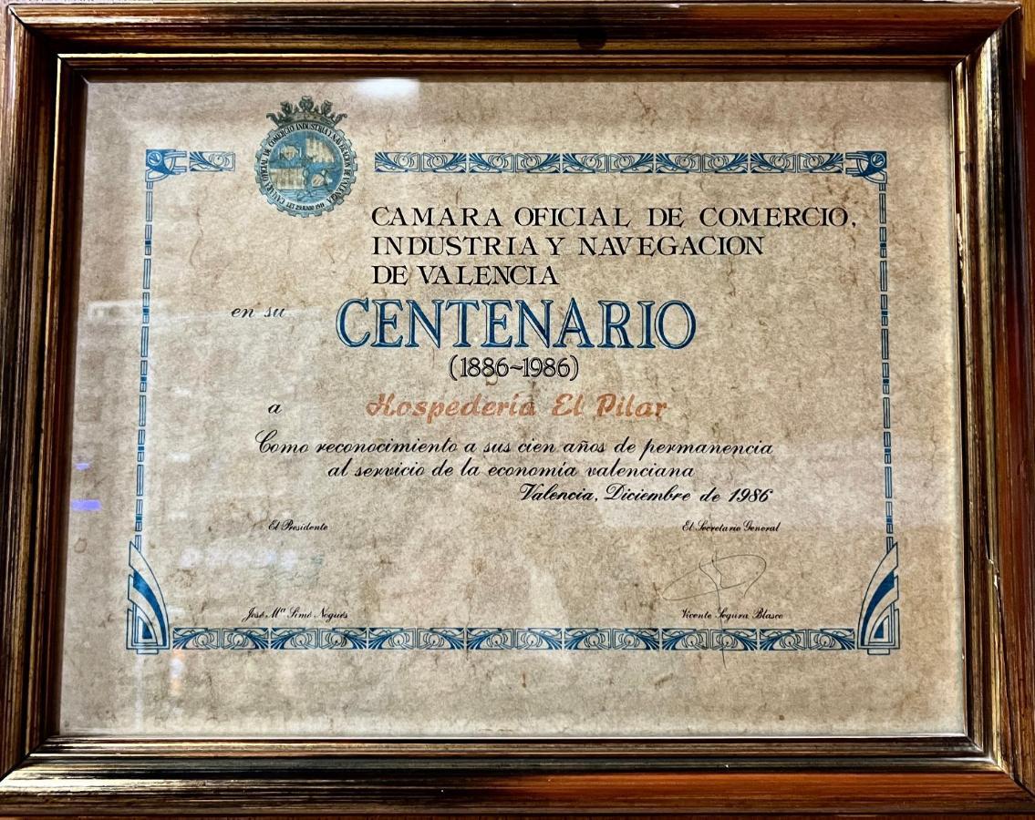 Hospederia Del Pilar Hotel Valencia Luaran gambar